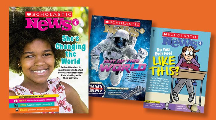 Scholastic News Weekly Readers - Miss Hanrahan4th GradeMcKinley