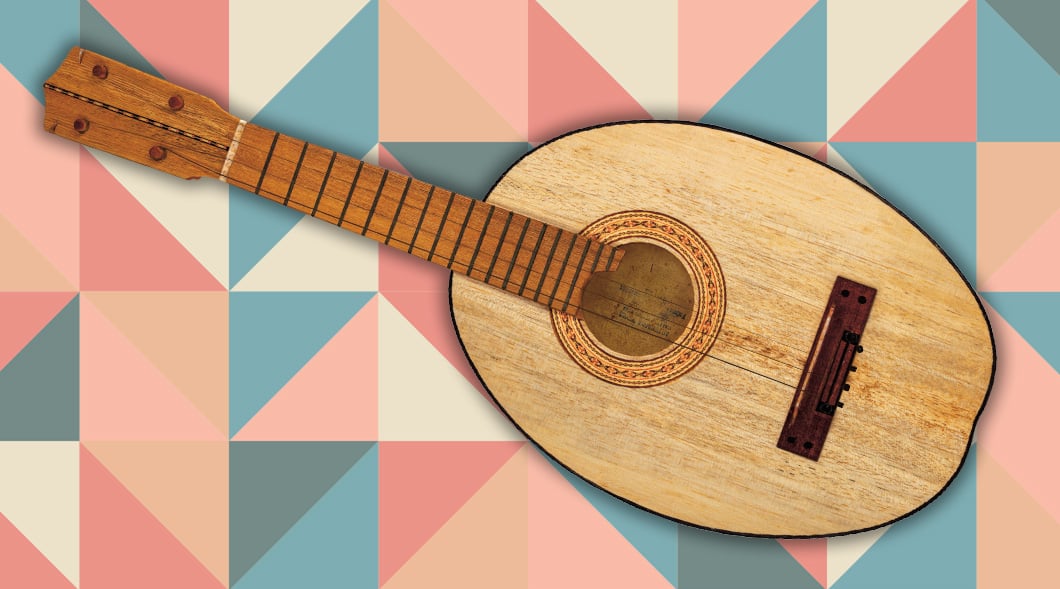 Cuatro, a guitar-like instrument